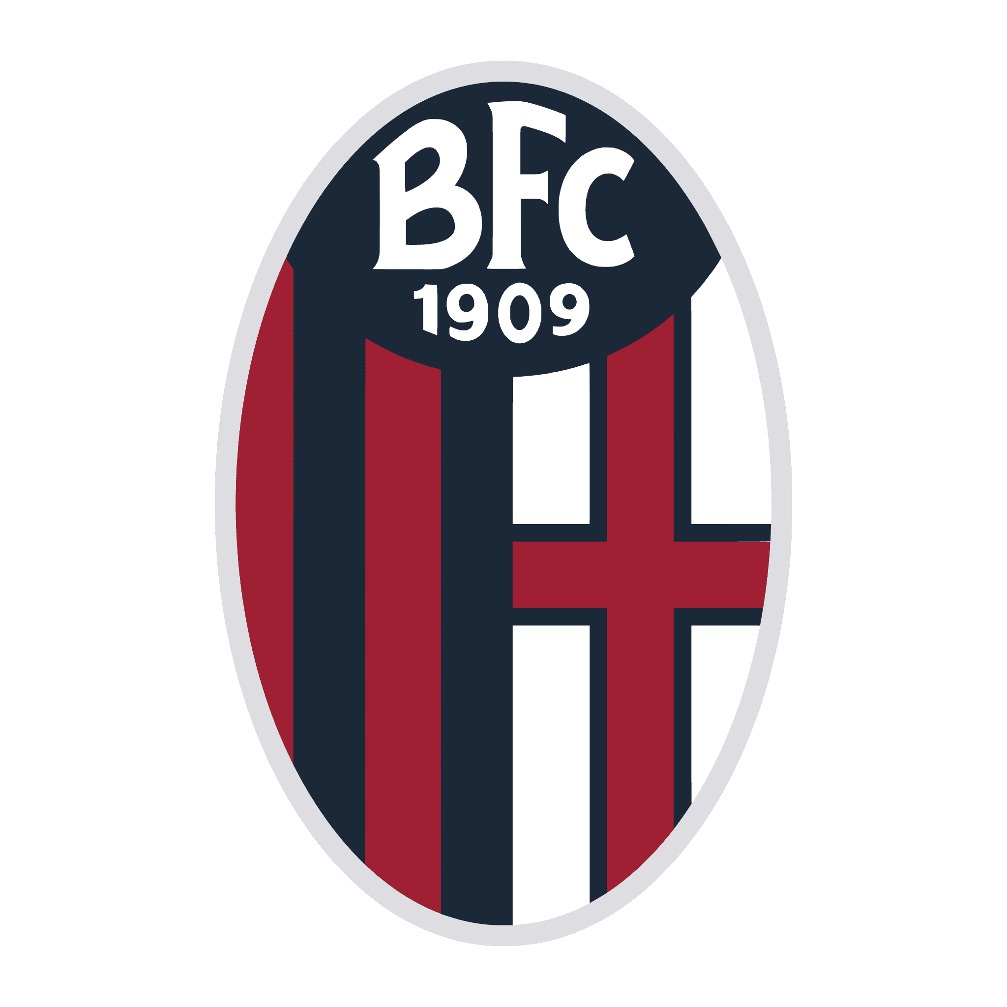 brasao do bologna football club 1909