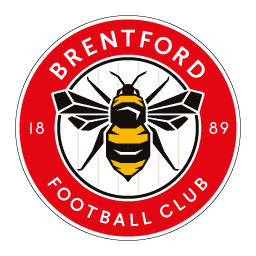 escudo pequeno time brentford football club