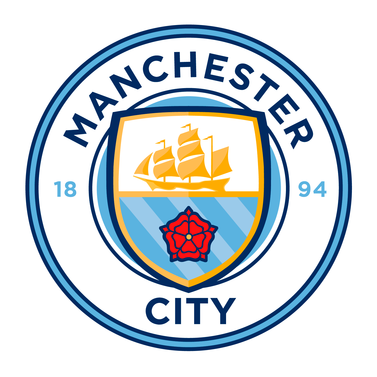 Logo Manchester City Brasão em PNG Logo de Times
