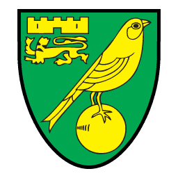 escudo pequeno time norwich city football club