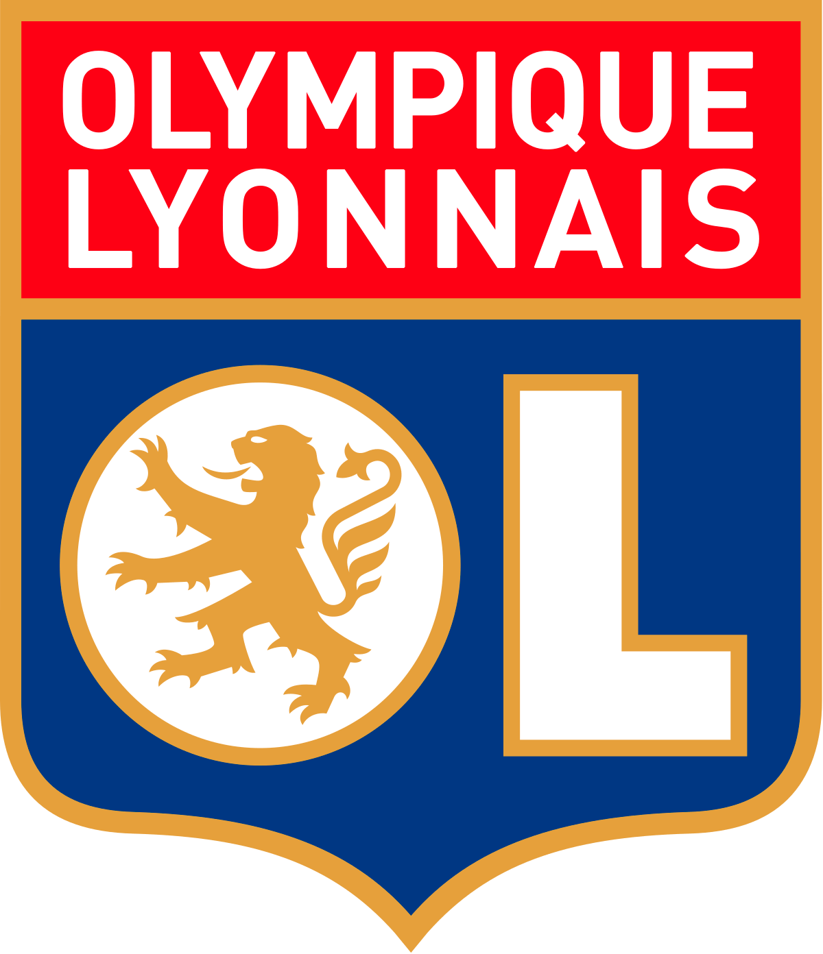 Logo Lyon Olympique Lyonnais Brasão Em Png Logo De Times