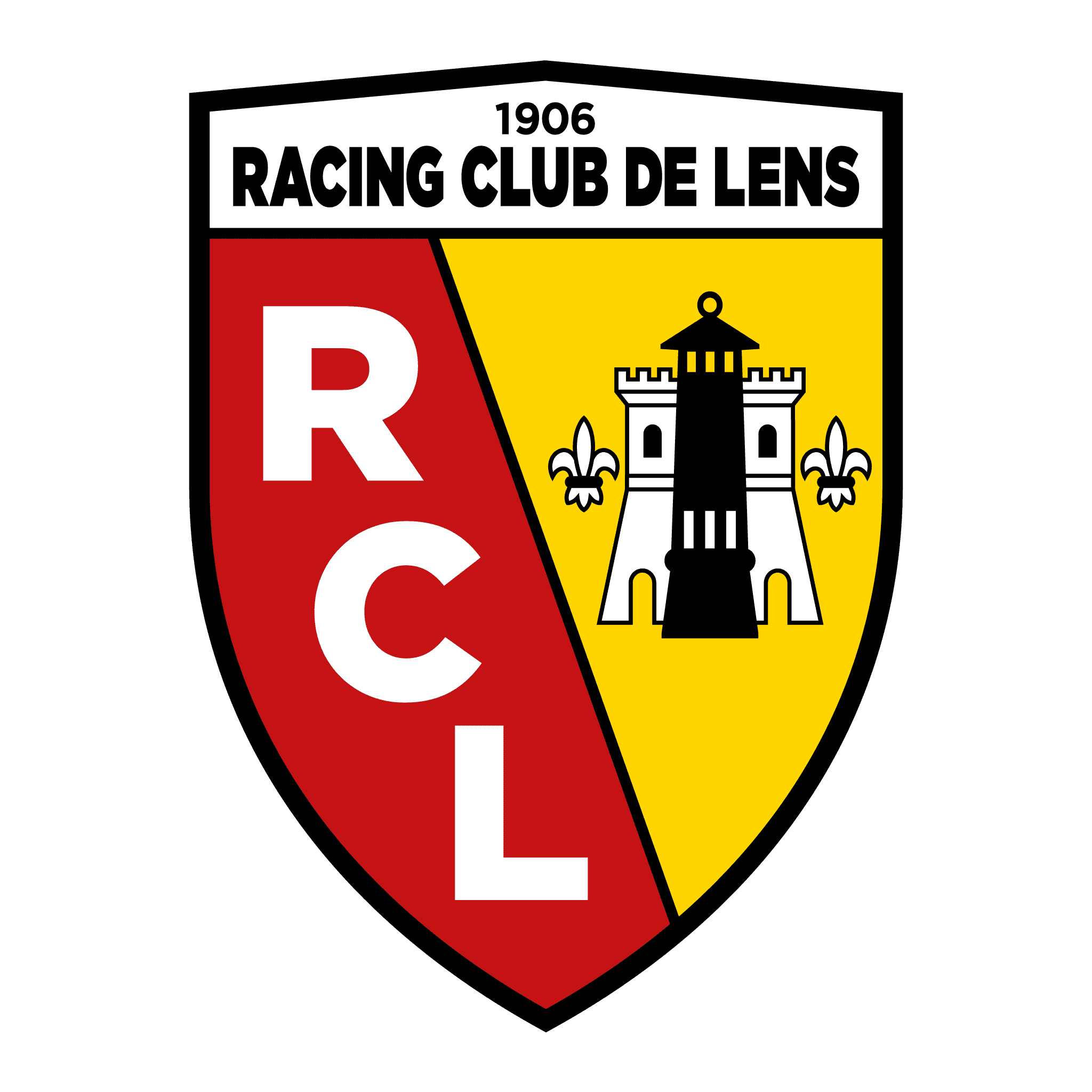 brasao do racing club de lens