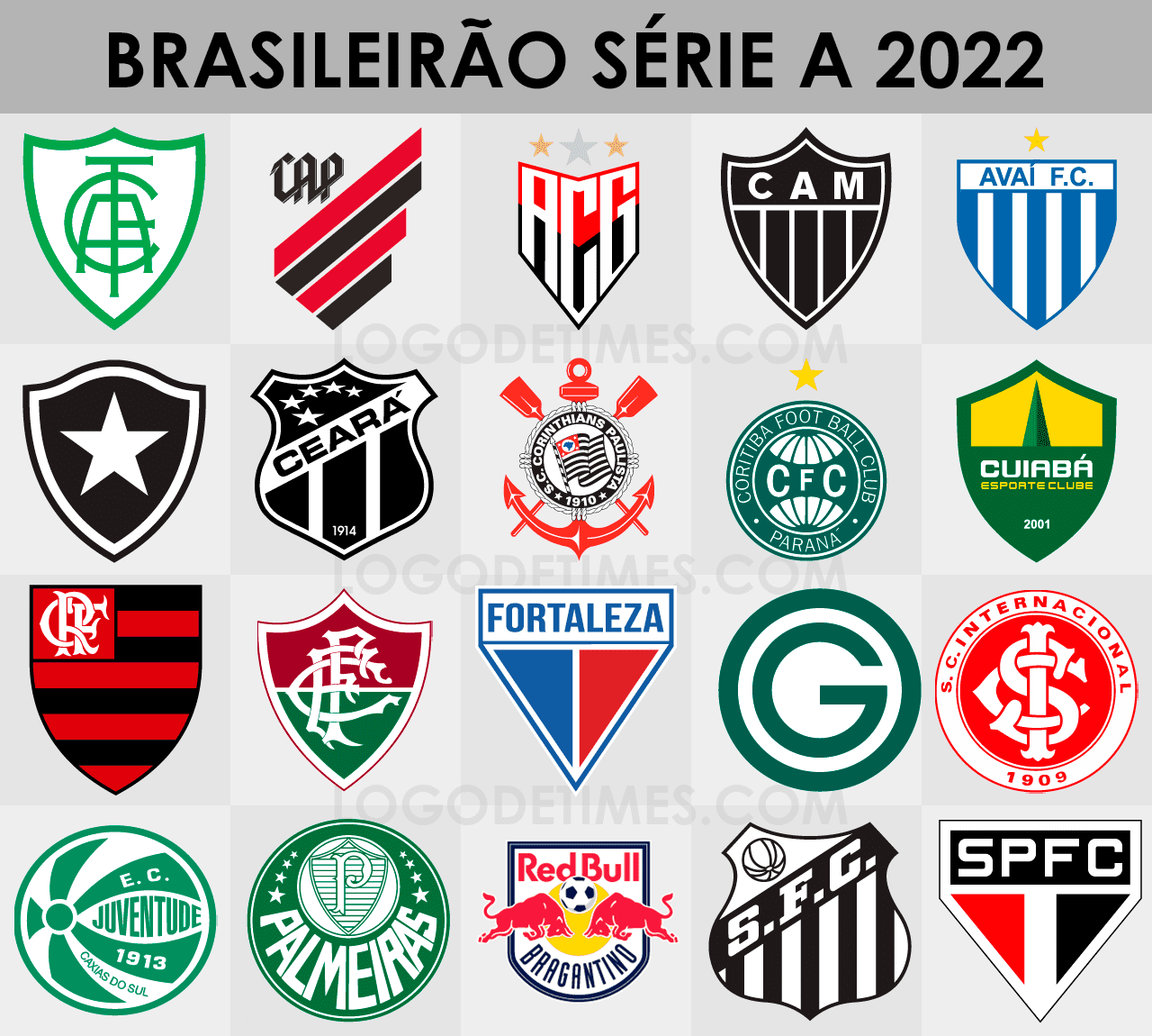 Campeonato Brasileiro - Série A – Logo de Times